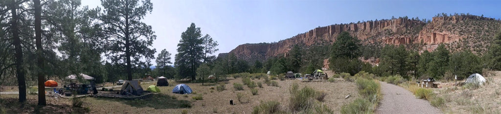 Paliza Campground Panorama